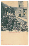 4075 - TISMANA, Gorj, Monastery, Romania, Litho - old postcard - unused, Necirculata, Printata