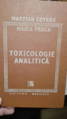 Toxicologie analitica &amp;amp;#8211; Martian Cotrau foto