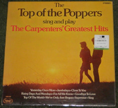 vinyl The Top Of The Poppers ?? Sing And Play The Carpenters&amp;#039; Greatest Hits,UK foto