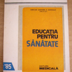 myh 44s - I Dorobantu - Educatia pentru sanatate - ed 1985