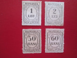 ROMANIA 1920=1922 TAXE SERIE=MNH, Nestampilat