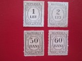 ROMANIA 1920=1922 TAXE SERIE=MNH