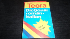 Dictionar roman-italian foto