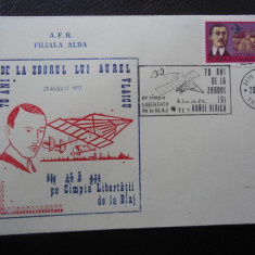 INTREG POSTAL 70 ANI DE LA ZBORUL LUI AUREL VLAICU