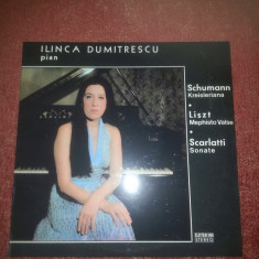 Ilinca Dumitrescu Schumann Liszt Scarlatti Electrecord NM vinil vinyl