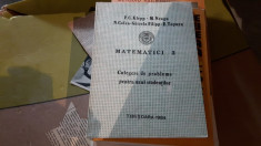 Matematici 3, culegere de probleme pentru uzul studentilor &amp;amp;#8211; F. C. Klepp, M. Neagu, N. Cofan, Ghizela Filipp, E. Topuzu foto