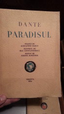 Divina Comedia. Paradisul &amp;amp;#8211; Dante 1934 foto