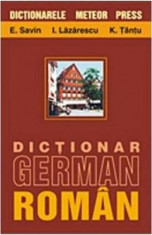 Dictionar german-roman - E.Savin,I.Lazarescu,K.Tantu foto