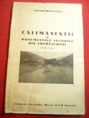 V.Bratulescu -Calimanesti si Monumentele Istorice din imprejurimi-interbelica foto