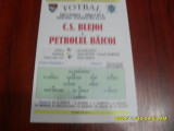 program CS Blejoi - Petrolul Baicoi