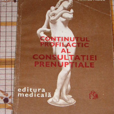 myh 44s - I Vinti - Continutul profilactic al consultatiei prenuptiale - 1975