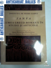 LUMEA GRECO-ROMANA IN STUDII SI ARTICOLE -Ana Cristina Halichias foto