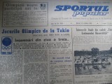 Sportul popular (14 octombrie 1964) / JO de la Tokio