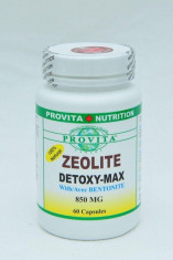 ZEOLIT Detoxy Max 850mg 60 capsule Provita Nutrition foto