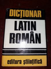 DICTIONAR LATIN ROMAN GH GUTU foto