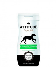 Sampon natural pentru blana stralucitoare 240ml Attitude foto