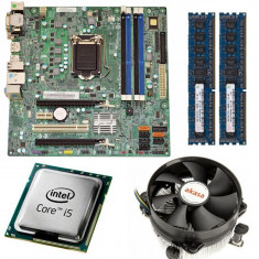 KIT Placa de baza Acer Q77H2-AM, LGA1155, Intel i5-3470 3.2GHz, 8GB DDR3 4... foto