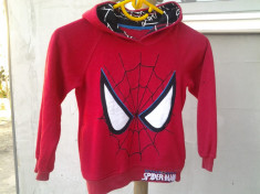 Spider Man by H&amp;amp;M fleece hanorac - bluza copii mar. 6 - 7 ani foto