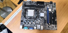 MSI K9N6PGM2-V2 MS-7309 Ver. 2.3 MS 7309 MS7309 AMD Sockel AM2 cu CPU si Cooler foto