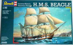 Jucarie H.M.S. Beagle Sailing Ships 1:96 Scale Revell Model Kit Exclusive foto