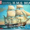 Jucarie H.M.S. Beagle Sailing Ships 1:96 Scale Revell Model Kit Exclusive