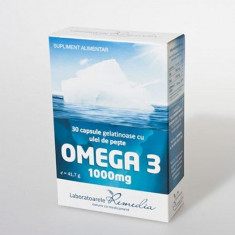 Omega 3 1000mg 30 cps Remedia foto