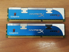 Kit Memorie Ram Kingston Hyper X 4 GB (2X2) 1600Mhz DDR3 Desktop. foto