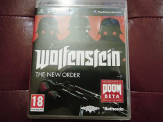 Joc Wolfenstein the New Order, PS3, original, alte sute de jocuri! foto