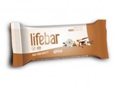 Baton cu nuci braziliene raw bio 47g Lifebar foto