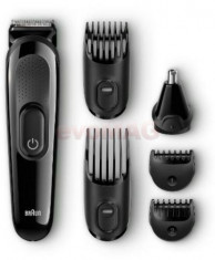 Kit de ingrijire multifunctional Braun 6in1 MGK3020, 13 setari (Negru) foto