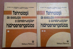 Tehnologii de executie a constructiilor hidroenergetice 2 Volume - M. Bala foto