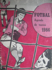 Agenda de toamna, fotbal FRF-1986 foto