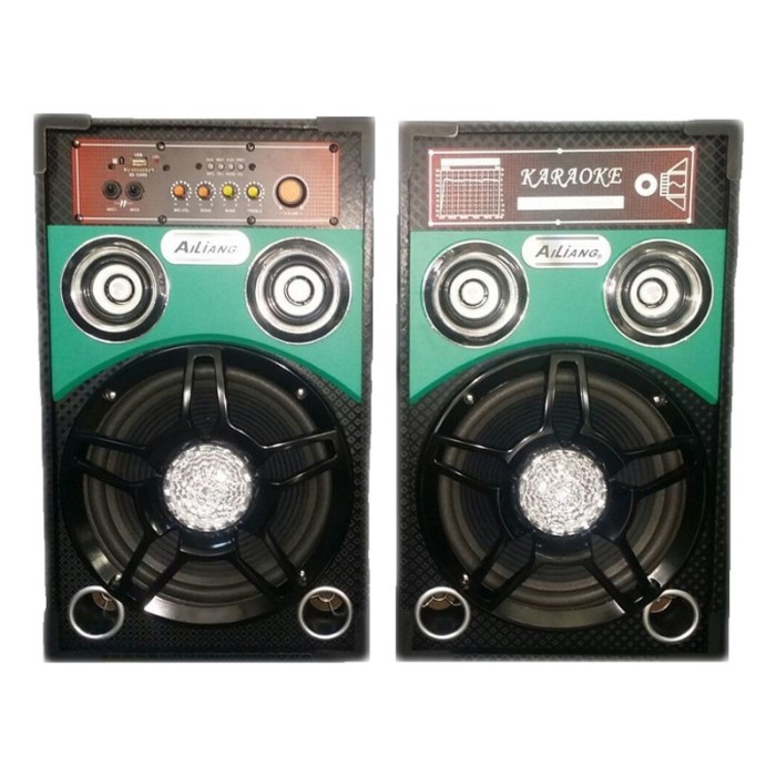 Boxe active Ailiang 198F-DT, USB, suport card SD MMC, lumini LED Boxe active Ailiang 198F-DT, USB, suport card SD MMC, lumini LED