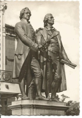 (A)carte postala(ilustrata)-GERMANIA-Statui foto