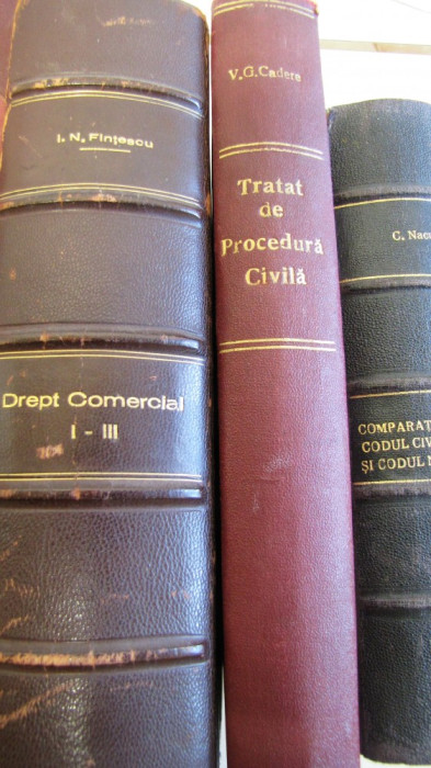 Tratat de Procedura Civila, autor Victor G. Cadere, 1928