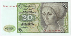 GERMANIA 20 MARCI 1977 UNC foto