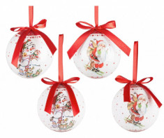 Set 14 globuri decorative Mery Christmas foto