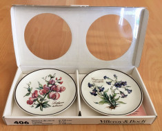 Farfurie - decorativa/colectie - Villeroy and Boch - Botanica - cutie originala foto