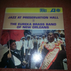 Jazz at Preservation Hall-Eureka Brass Band New Orleans 1963 vinil