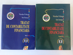 Tratat de contabilitate financiara/Vol. I,II/autori N. Feleaga, Ion Ionascu/1998 foto