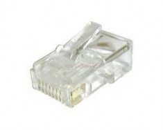 Conector RJ-45 UTP CAT5e (100 bucati) foto