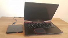 Lenovo Legion Y720, Intel Core i7-7700HQ, 15.6&amp;quot;, RAM 16GB, HDD 1TB+250 SSD foto