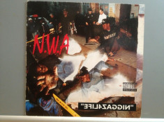 N.W.A.(Dr.Dre &amp;amp; Ice T) ? EFIL4ZAGGINN (1991/PRIORITY/GERMANY) - Vinil RAR/VG+ foto