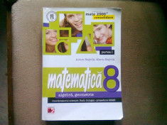 Matematica cls 8 partea I consolidare mate 2000+ ed.3 - Anton Negrila, Maria Negrila foto