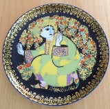 Farfurie - Bjorn Wiinblad - Rosenthal - Aladin si lampa fermecata - Nr.4