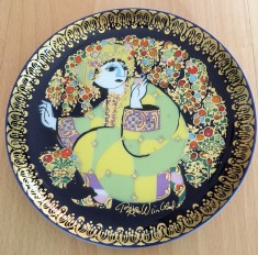 Farfurie - Bjorn Wiinblad - Rosenthal - Aladin si lampa fermecata - Nr.4