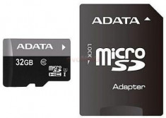 Card A-DATA microSDHC UHS-I U1 Premier 32GB (Class 10) + Adaptor foto