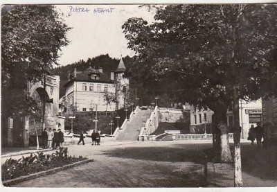 bnk cp Piatra Neamt - Piata Republicii - circulata foto