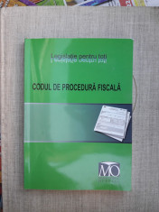 CODUL DE PROCEDURA FISCALA foto