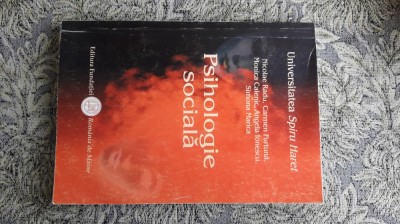 PSIHOLOGIE SOCIALA - Radu, Furtuna, Calenic, Ionescu foto